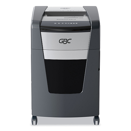 GBC Momentum X18-12 Micro-Cut P-4 Anti-Jam Shredder, 18 Manual Sheet Capacity (WSM177002)