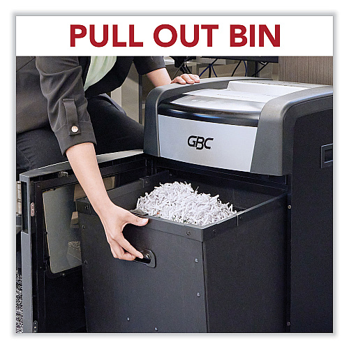 GBC Momentum X18-12 Micro-Cut P-4 Anti-Jam Shredder, 18 Manual Sheet Capacity (WSM177002)