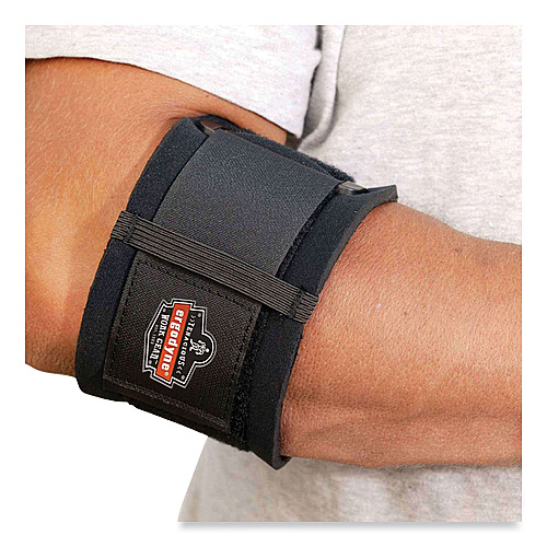 ergodyne ProFlex 500 Elbow Brace Strap, Medium, Black (16003)