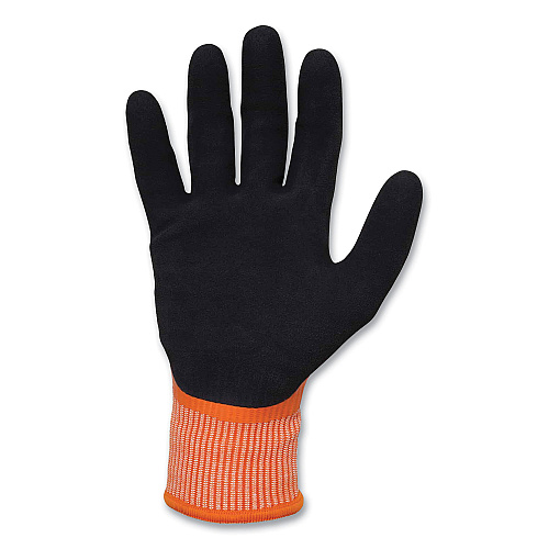 ergodyne ProFlex 7551-CASE ANSI A5 Coated Waterproof CR Gloves, Orange, Medium, 144 Pairs/Carton (17993)