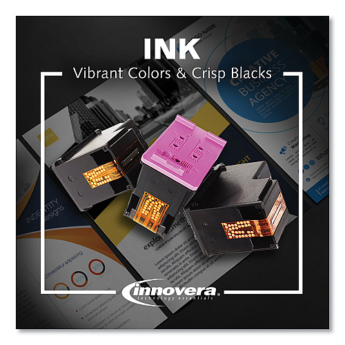 Innovera Remanufactured Cyan/Magenta/Yellow Ink, Replacement for 933 (N9H56FN), 330 Page-Yield (IVR933CMY)
