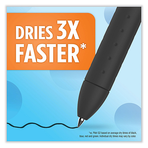 Paper Mate InkJoy Gel Pen, Retractable, Fine 0.5 mm, Assorted Ink and Barrel Colors, 8/Pack (1968614)