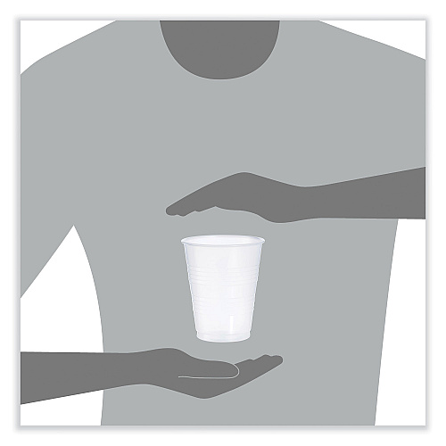 Dart Galaxy Translucent Cups, Squat, 16 to 18 oz, 1,000/Carton (Y16S)