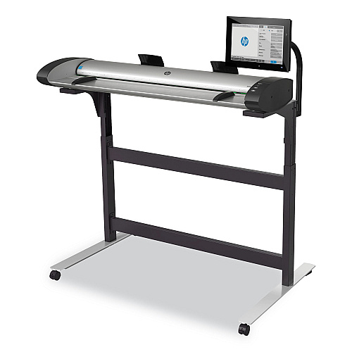 HP DesignJet SD Pro 2 44" Scanner, Scans Up to 44" Wide, 1200 dpi Optical Resolution (5EK01A)