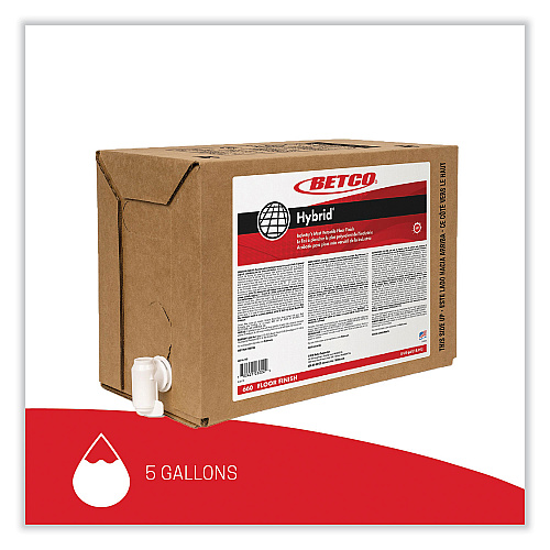 Betco Hybrid Floor Finish, 5 gal Bag-in-Box (660B500)