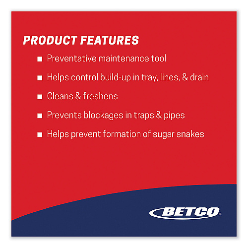 Betco FOG Puck Small Drain Treatment Neem, 8 oz, 400/Carton (Z321C1200)