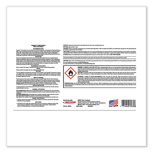 Betco Squeaky Concentrate Floor Cleaner, Characteristic Scent, 1 gal Bottle, 4/Carton (B06950412)