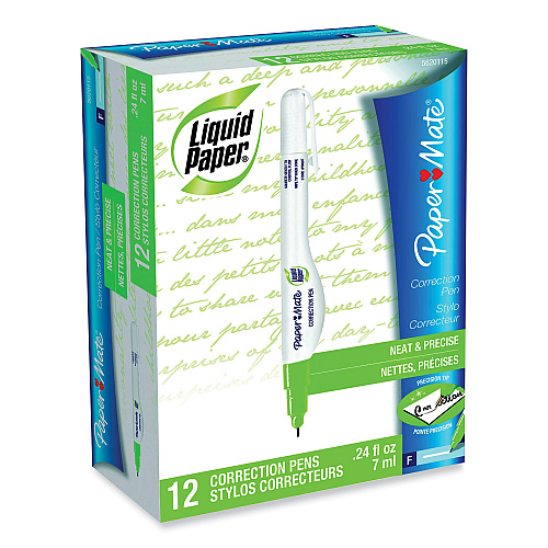 Paper Mate Correction Pen, 6.8 ml, White (5620115)