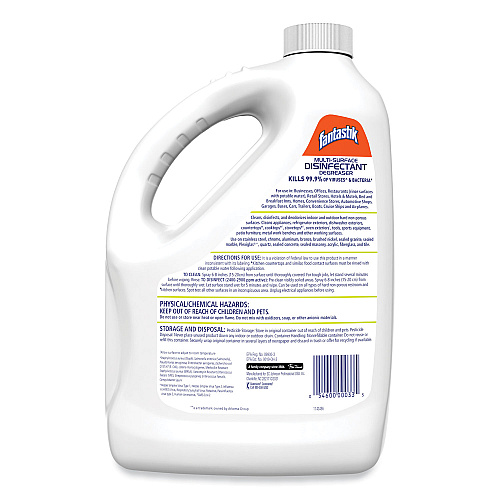 Fantastik&reg; Multi-Surface Disinfectant Degreaser, Pleasant Scent, 1 Gallon Bottle (311930EA)
