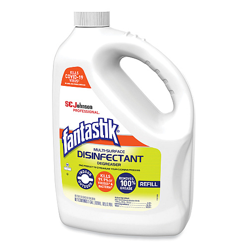 Fantastik&reg; Multi-Surface Disinfectant Degreaser, Pleasant Scent, 1 Gallon Bottle (311930EA)