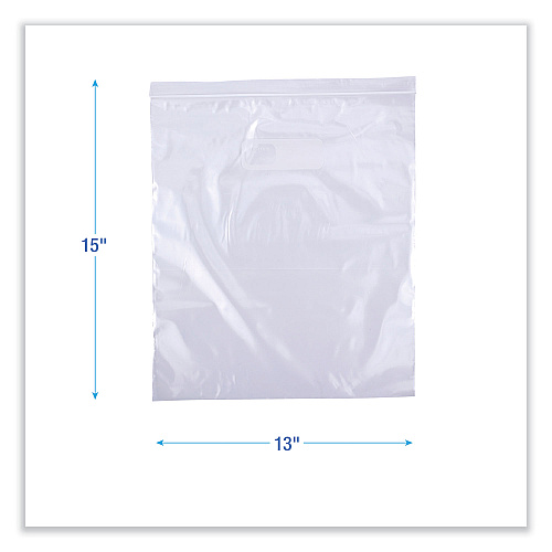 Boardwalk&reg; Resealable 2 Gallon Food Storage Bags, 100 Bags (BWK2GALBAG)