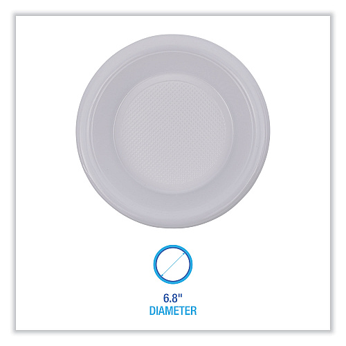 Boardwalk&reg; Hi-Impact Dinnerware, Bowl, 6.8" Dia, 1000 Bowls (BWKBOWLHIPS12WH)