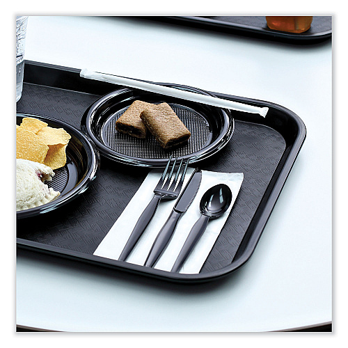 Boardwalk Heavyweight Wrapped Polystyrene Cutlery, Fork, Black, 1,000/Carton (BWKFORKHWPSBIW)