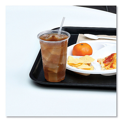 Boardwalk&reg; Jumbo Plastic Straws, Translucent, 12,500 Straws (BWKJSTU775T50)