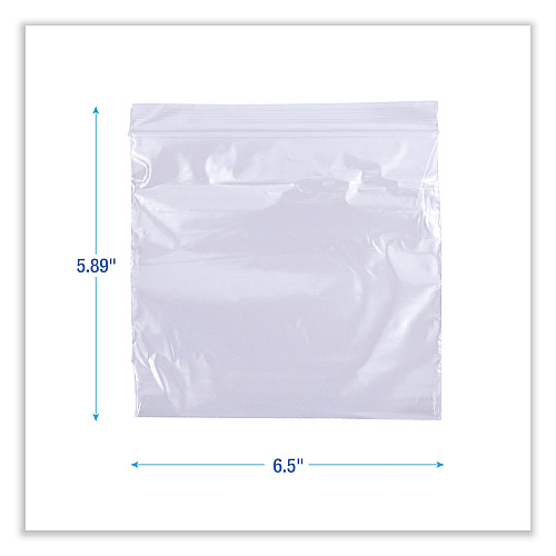 Boardwalk&reg; Resealable Sandwich Bags, 500 Bags (BWKSANDWICHBAG)
