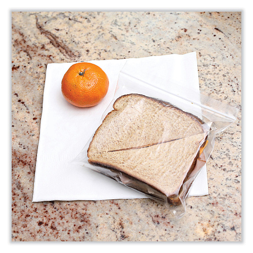 Boardwalk&reg; Resealable Sandwich Bags, 500 Bags (BWKSANDWICHBAG)