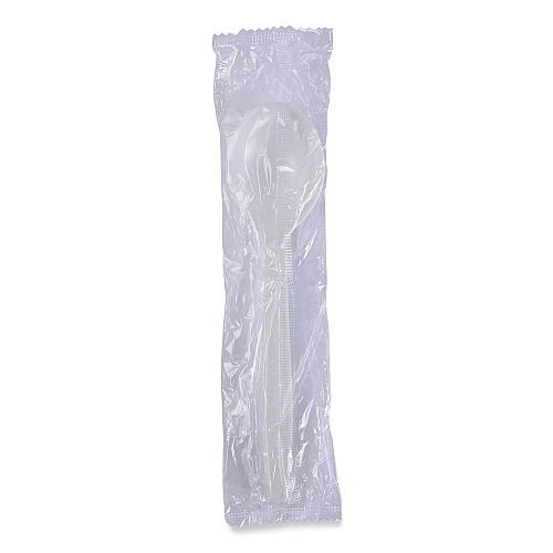 Boardwalk Heavyweight Wrapped Polypropylene Cutlery, Soup Spoon, White, 1,000/Carton (BWKSSHWPPWIW)