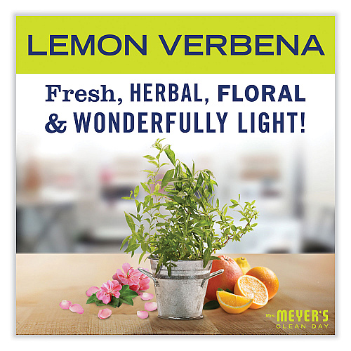 Mrs. Meyer's Clean Day Multi-Surface Concentrate, Lemon Verbena, 32 oz Bottle (663025)