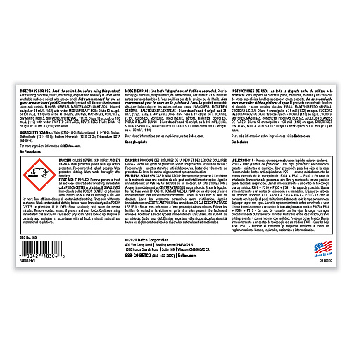 Betco Super Kemite Butyl Degreaser, Cherry Scent, 1 gal Bottle, 4/Carton (1030400)
