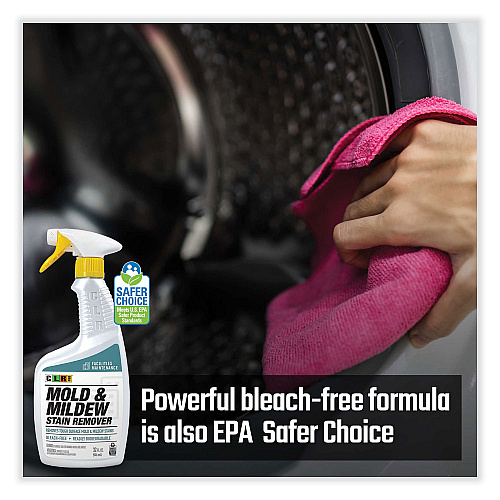 CLR PRO Mold and Mildew Stain Remover, 32 oz Spray Bottle, 6/Carton (MMSR32PRO)