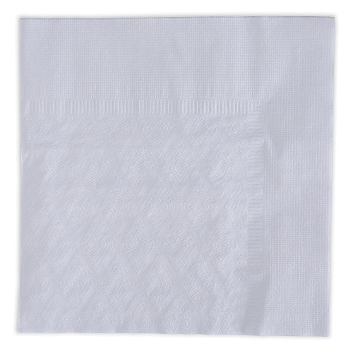 Boardwalk&reg; Dinner Napkin, 1-Ply, White, 250 Napkins, 12 Packs (BWK8307W)