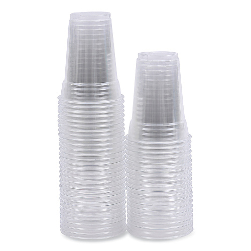 Boardwalk&reg; Clear Plastic Cold Cups, 9 oz, 1000/Carton (BWKPET9)