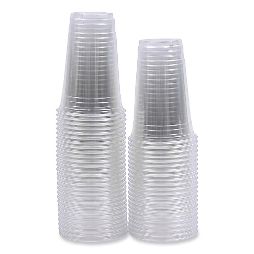 Boardwalk&reg; Clear Plastic Cold Cups, 20 oz, 1000/Carton (BWKPET20)