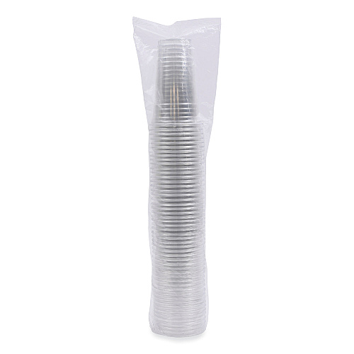 Boardwalk&reg; Clear Plastic Cold Cups, 24 oz, 600/Carton (BWKPET24)