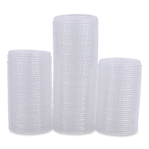 Boardwalk&reg; Soufflé/Portion Cup Lids, f/2 oz Portion Cups, 2500 Lids (BWKPRTLID2)