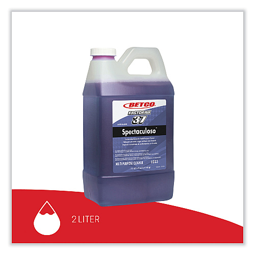 Betco Spectaculoso Multipurpose Cleaner, Lavender Scent, 67.6 oz Bottle, 4/Carton (10234700)