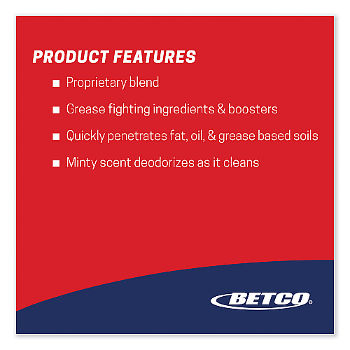 Betco Speedex Degreaser, Mint, 32 oz Spray Bottle, 12/Carton (1731200)