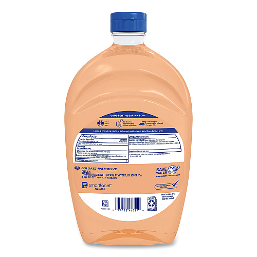 Softsoap Antibacterial Liquid Hand Soap Refill, Fresh Scent, Orange, 50 oz (46325EA)