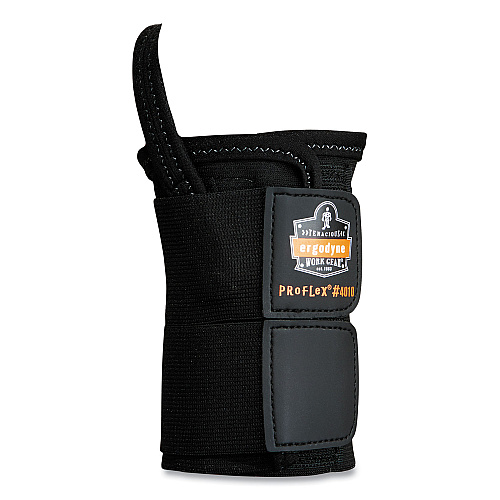 ergodyne ProFlex 4010 Double Strap Wrist Support, Large, Fits Left Hand, Black (70036)