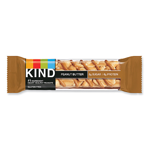 KIND Nuts and Spices Bar, Peanut Butter, 1.4 oz, 12/Pack (27742)