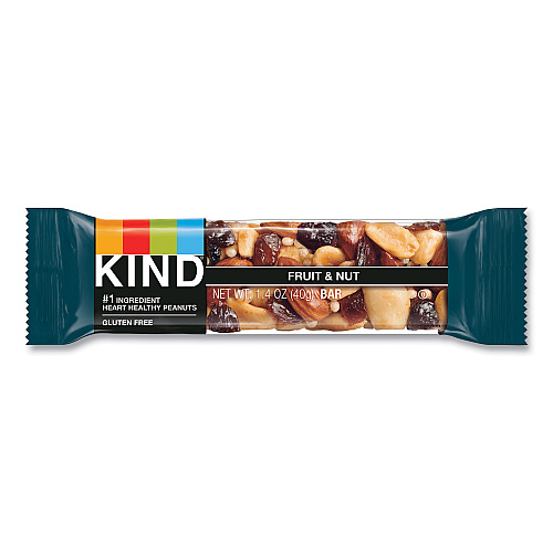 KIND Fruit and Nut Bars, Fruit and Nut Delight, 1.4 oz, 12/Box (17824)