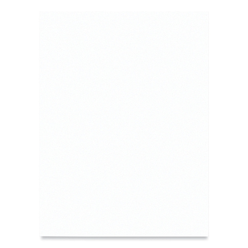 Prang SunWorks Construction Paper, 50 lb Text Weight, 9 x 12, Bright White, 50/Pack (8703)