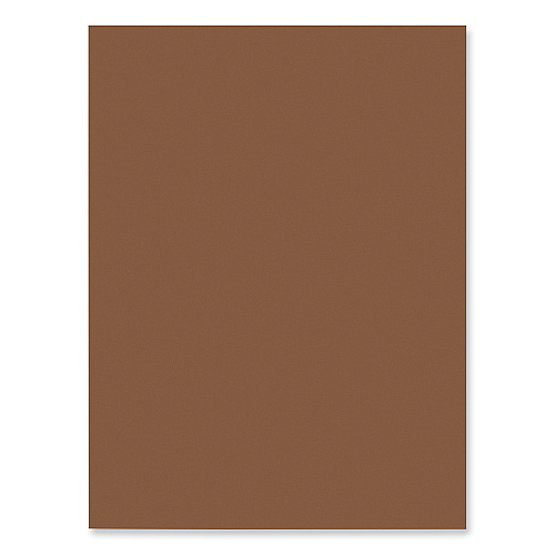 Prang SunWorks Construction Paper, 58 lb Text Weight, 9 x 12, Brown, 50/Pack (6703)