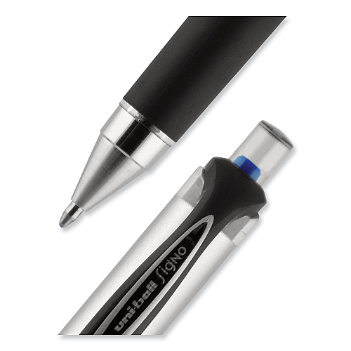 uni-ball 207 Impact RT Gel Retractable Pen Refills, Bold 1 mm Conical Tip, Black Ink, 2/Pack (65873PP)