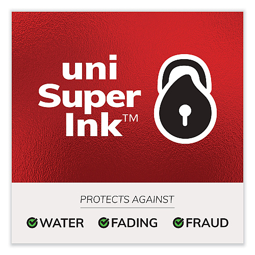 uni-ball 207 Impact RT Gel Retractable Pen Refills, Bold 1 mm Conical Tip, Blue Ink, 2/Pack (65874PP)