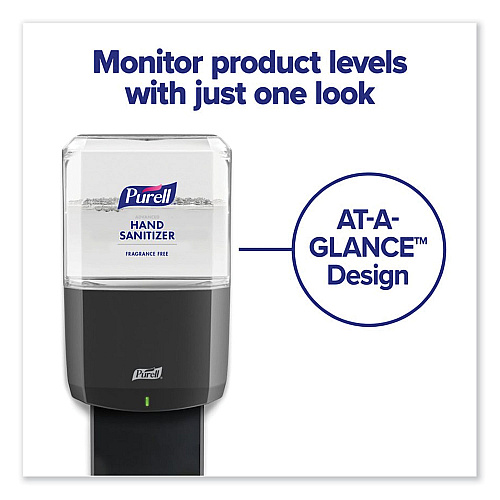 PURELL Advanced Hand Sanitizer Gel Refill, 1,200 mL, Clean Scent, For ES8 Dispensers, 2/Carton (776302)