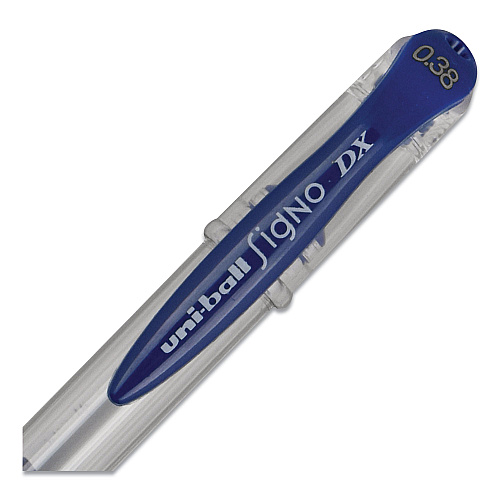 uni-ball Gel Pen, Stick, Ultra-Fine 0.38 mm, Assorted Ink and Barrel Colors, 8/Pack (2004052)