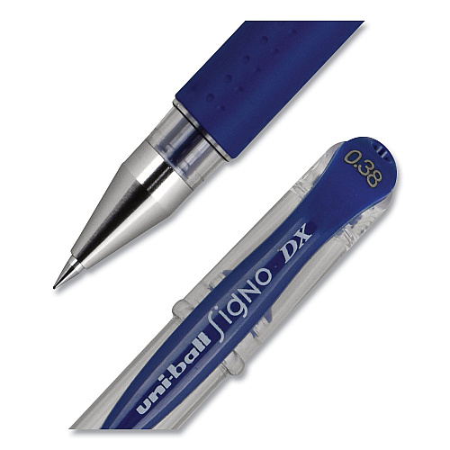 uni-ball Gel Pen, Stick, Ultra-Fine 0.38 mm, Assorted Ink and Barrel Colors, 8/Pack (2004052)