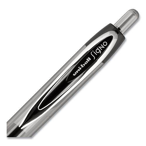 uni-ball Signo 207 Gel Pen, Retractable, Medium 0.7 mm, Assorted Ink and Barrel Colors, 8/Pack (40110)