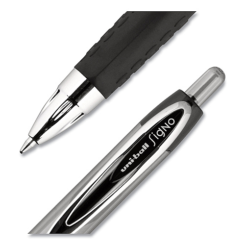 uni-ball Signo 207 Gel Pen, Retractable, Medium 0.7 mm, Assorted Ink and Barrel Colors, 8/Pack (40110)