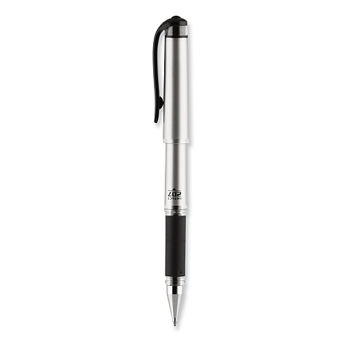 uni-ball 207 Impact Gel Stick Pen Refills, Bold 1 mm Conical Tip, Black Ink, 2/Pack (65808)