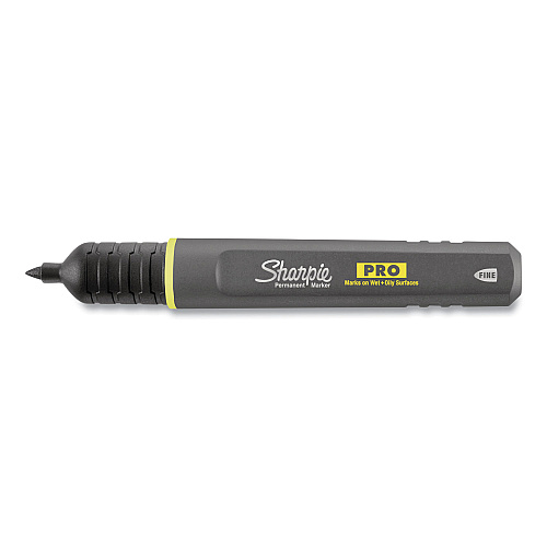 Sharpie Pro Permanent Marker, Fine Bullet Tip, Black, Dozen (2017818)