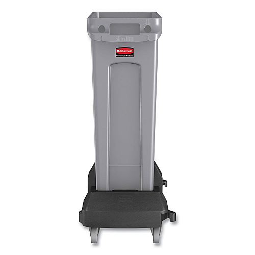 Rubbermaid Commercial Slim Jim with Venting Channels, 23 gal, Plastic, Gray (354060GY)