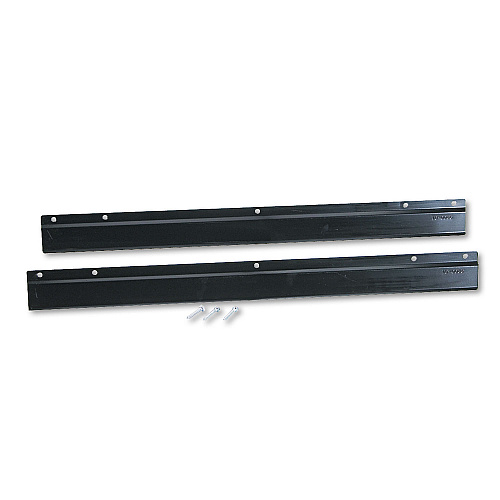 Safco E-Z Stor Steel Project Centers, Wall Mount Bracket Set, Black (9200BL)