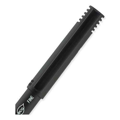 uni-ball ONYX Roller Ball Pen, Stick, Fine 0.7 mm, Black Ink, Black Barrel, 72/Pack (2013567)