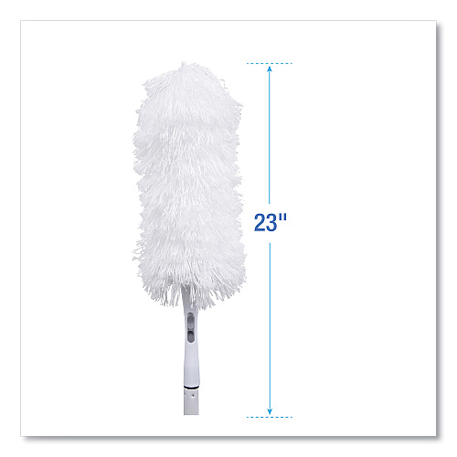Boardwalk&reg; Washable MicroFeather Duster, 23", White (BWKMICRODUSTER)